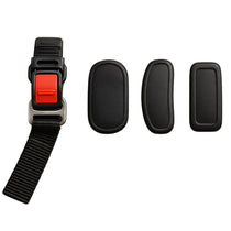 Helmet chin strap covers
