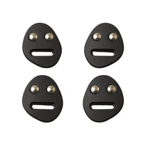 Helmet strap pivot covers