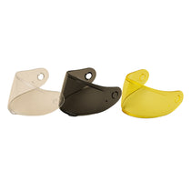 Helmet visor lenses