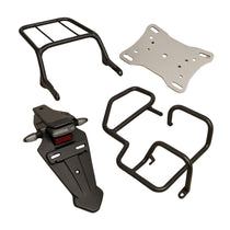 Luggage mounting components