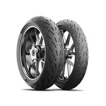 Road motorcycle tyres