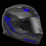STREET MISSILE MATT BLACK BLUE