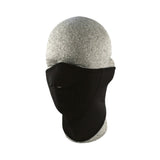 NEOPRENE FACE MASKS - BLACK 3 PANEL
