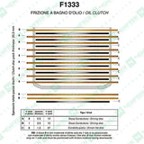 Newfren Clutch Kit - Fibres & Steels Sintered same as 1-F1567AC