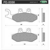 Newfren Brake Pads - Scooter Elite Sintered