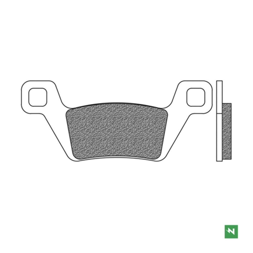 Newfren Brake Pads - Scooter Elite Organic (1-FD0535-BE)