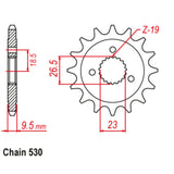 21T Harley Front Sprocket (884)