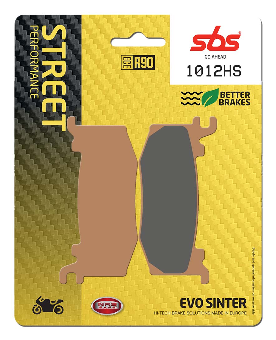 SBS FRICTION - Sinter Front Brake Pads (HYPURE CALIPER) - 1012HS-