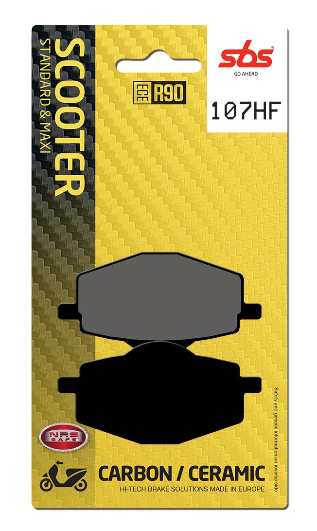 SBS FRICTION - Ceramic Front Scooter Brake Pads (SBS 575) - 107HF-