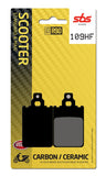 SBS FRICTION - Ceramic Front / Rear Scooter Brake Pads (SBS 607) - 109HF-