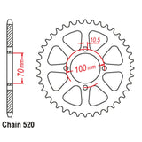 50T Kawasaki Rear Sprocket