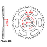 35T Honda Z50 Rear Sprocket (255)