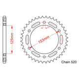 44T Supersprox Sprocket (1301)