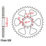 41T Yamaha Rear Sprocket