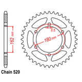 46T Suzuki Rear Sprocket (1786)