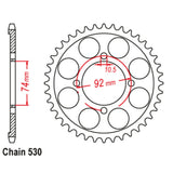 39T Yamaha RD350 LC Rear Sprocket