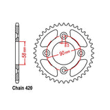 32T Rear Honda Sprocket (GEL)