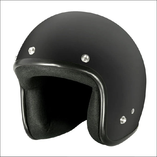 225 HELMET FLAT BLACK W/PEAK / 3 EXTRA LARGE