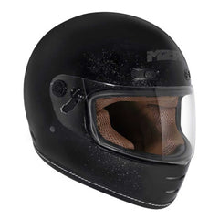 M2R Bolster F-9 Helmet - MET BLACK