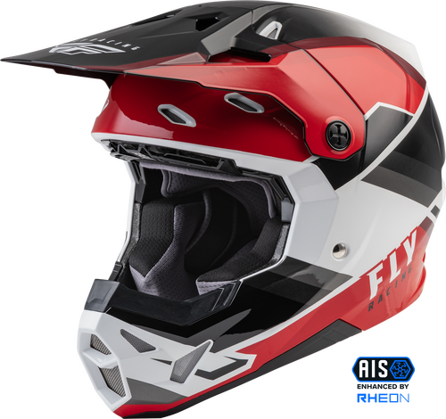 Fly Racing Formula CP Helmet - RUSH BK RD WH