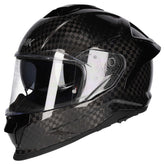 SMK Titan Carbon Helmet - BLACK