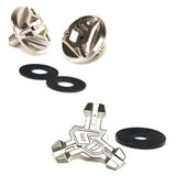 Spare Part - 6D ATR-1/ATR-2/ATB-1 Peak Screw Set - Chrome