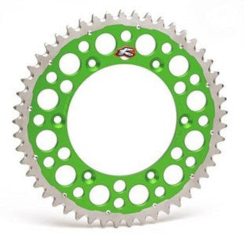 RENTHAL TWINRING REAR SPROCKET GRN 49T (1120-520-49GPGN)