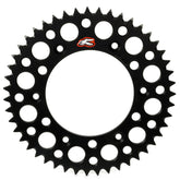RENTHAL REAR SPROCKET MX ULTRALIGHT GROOVED BLK 49T (123U-520-49GYBK)