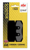 SBS FRICTION - Ceramic Front Scooter Brake Pads (SBS 696) - 124HF-