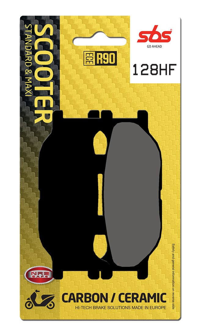 SBS FRICTION - Ceramic Front Scooter Brake Pads (SBS 691) - 128HF-