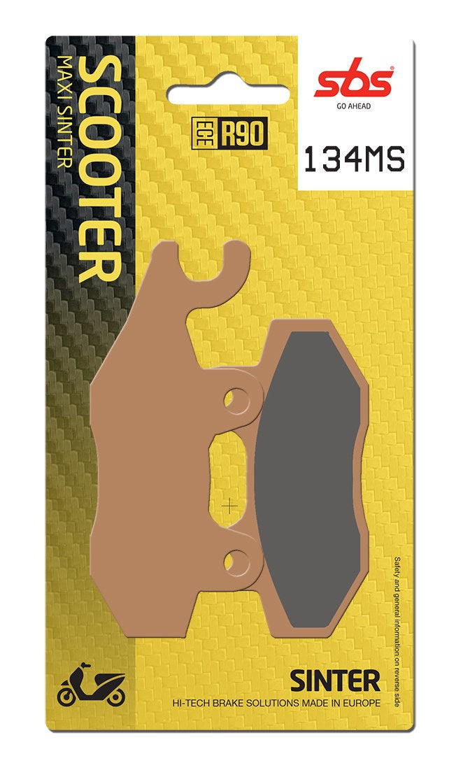 SBS FRICTION - Sinter Front Scooter Brake Pads (SBS 638) - 134MS-