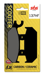 SBS FRICTION - Ceramic Front / Rear Scooter Brake Pads (SBS 650) - 137HF-