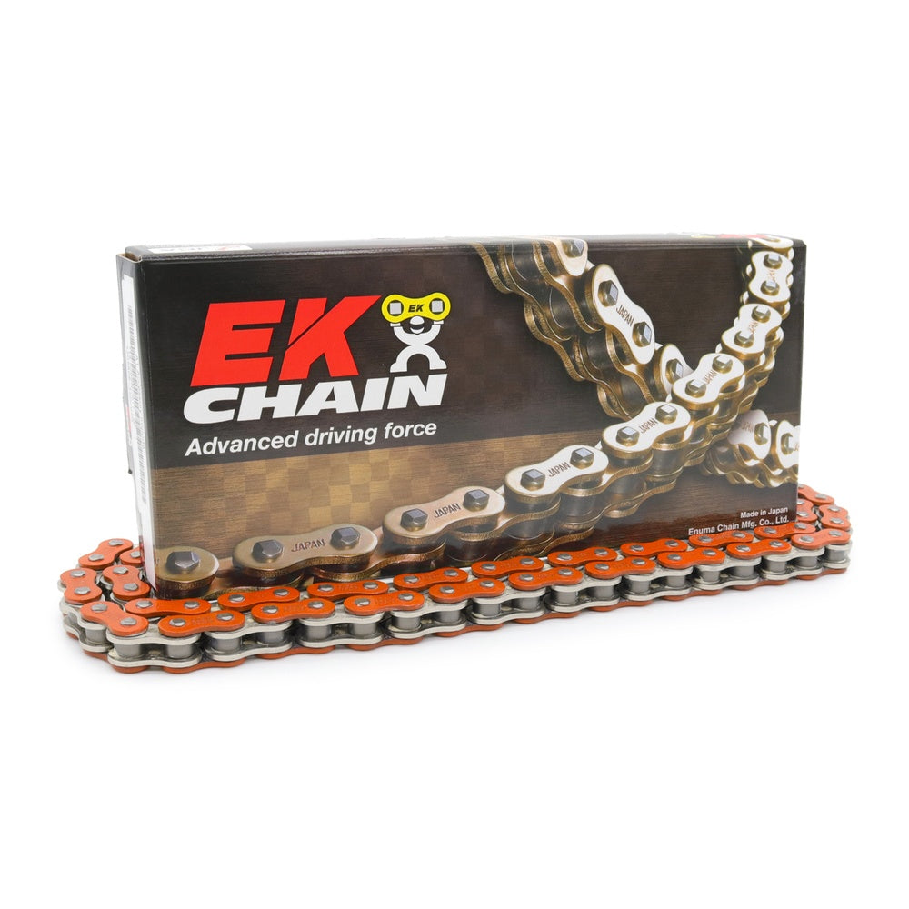 EK 520 H/Duty Motocross Orange Chain 120L (10)