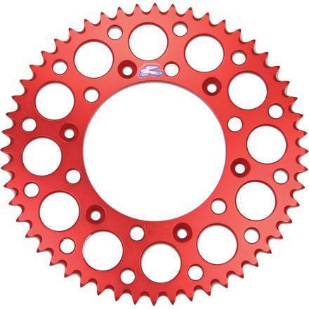RENTHAL TWINRING REAR SPROCKET RED 50T (1540-520-50GPRD)