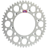 RENTHAL REAR SPROCKET MX ULTRALIGHT GROOVED SIL 52T (154U-520-52GRSI)