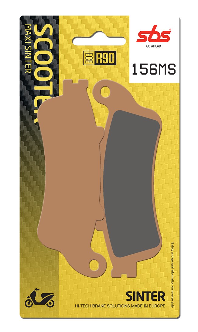 SBS FRICTION - Sinter Front Scooter Brake Pads (SBS 735) - 156MS-