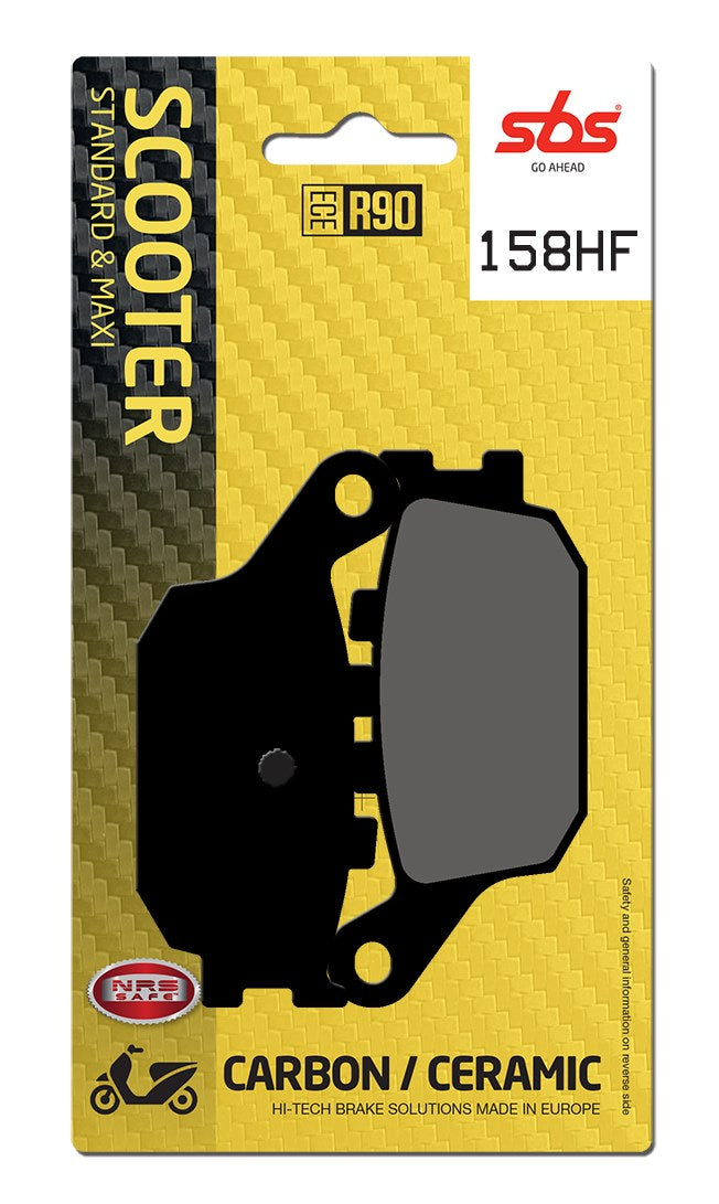 SBS FRICTION - Ceramic Rear Scooter Brake Pads (SBS 753) - 158HF-