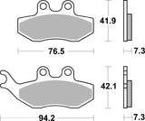SBS FRICTION - Ceramic Front Scooter Brake Pads (SBS 774) - 168HF-