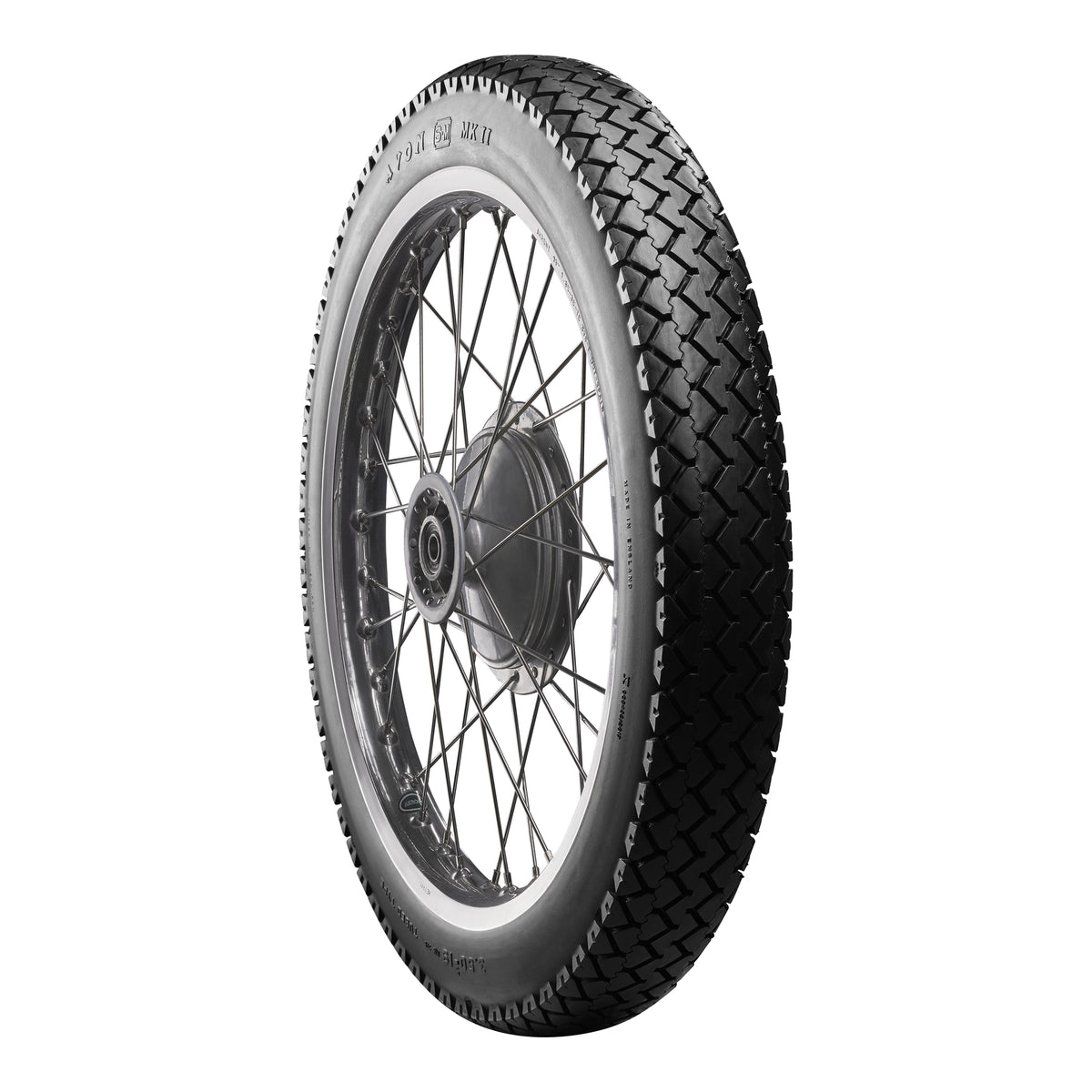 Avon Safety Mileage MKII 5.00-16 Front / Rear Tyre (69S Rating)