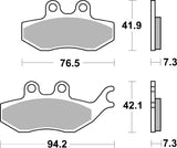 SBS FRICTION - Ceramic Rear Scooter Brake Pads (SBS 780) - 173HF-
