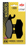 SBS FRICTION - Ceramic Front / Rear Scooter Brake Pads (SBS 786) - 177HF-