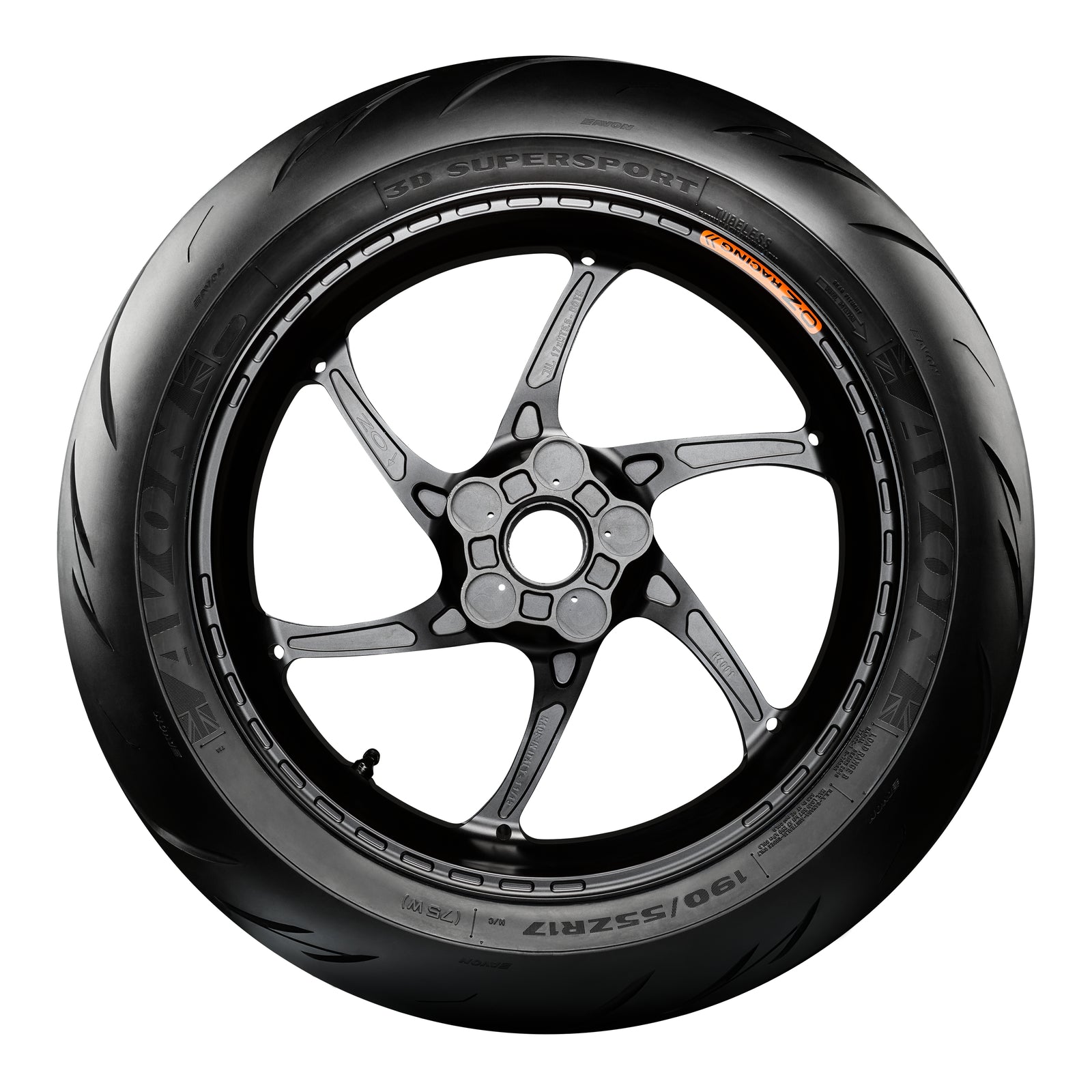 Avon 3D Supersport 180/55ZR17 Rear Tyre (73W Rating)