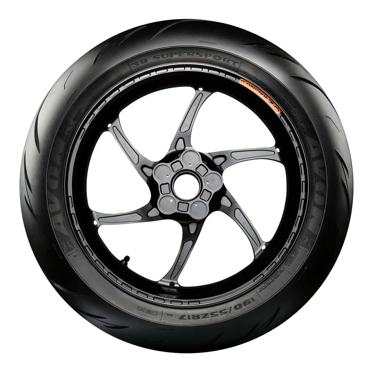 Avon 3D Supersport 180/60ZR17 Rear Tyre (75W Rating)