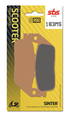 SBS FRICTION - Sinter Front / Rear Scooter Brake Pads (SBS 627) - 183MS-