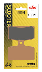 SBS FRICTION - Sinter Front / Rear Scooter Brake Pads (SBS 821) - 189MS-