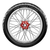 Avon Cobra Chrome 130/70R18 Front Tyre (63H Rating) AV91