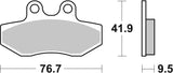SBS FRICTION - Ceramic Rear Scooter Brake Pads (SBS 823) - 190HF-
