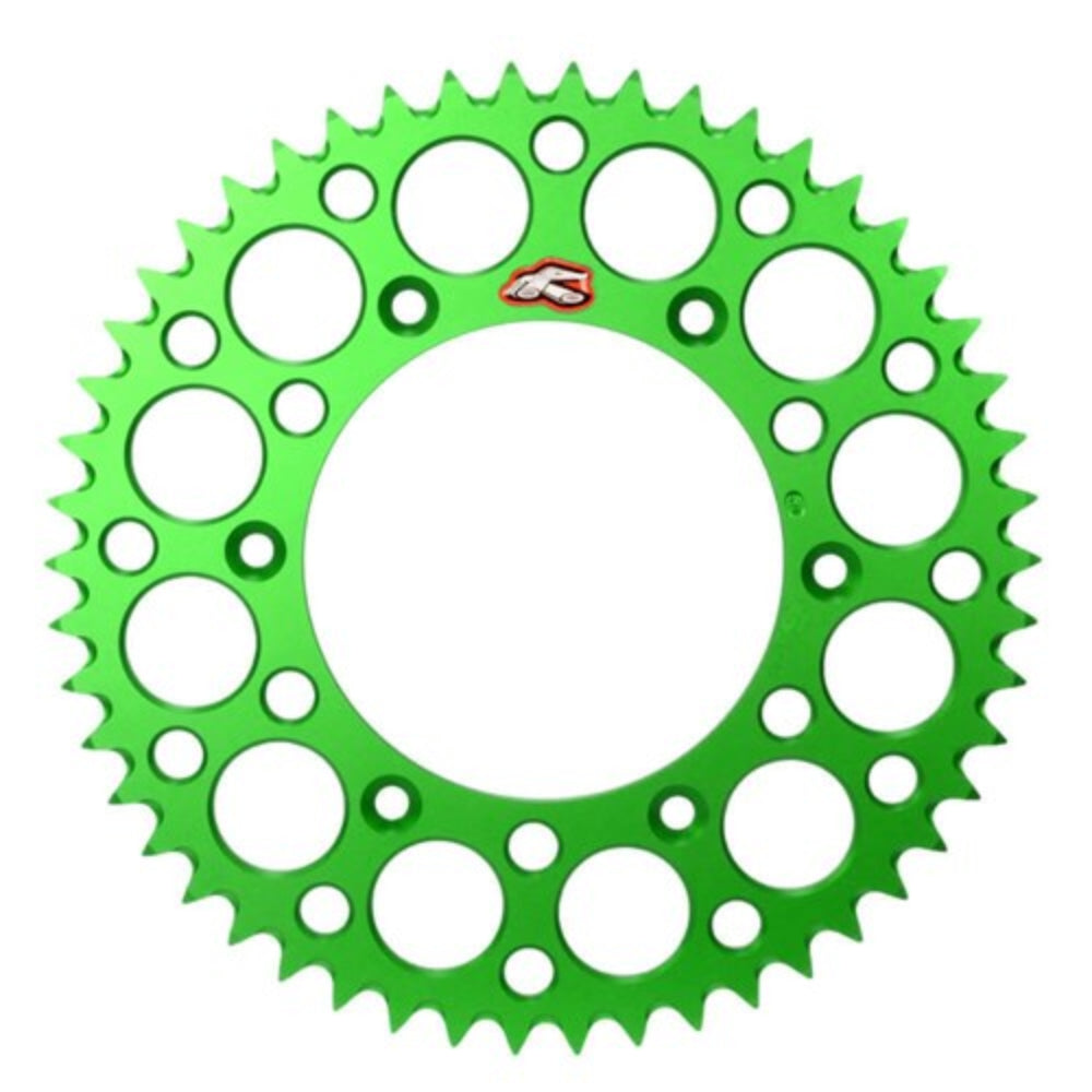 /RENTHAL REAR SPROCKET MX ULTRALIGHT GROOVED GRN 49T (191U-420-49GEGN)