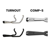 Shorty 2-1 Full System to suit Harley Davidson Softail Sport Glide / Heritage (18-23)