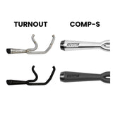 Shorty 2-1 Full System to suit Harley Davidson Softail Sport Glide / Heritage (18-23)